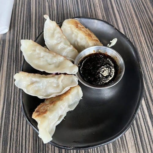 Pork Gyoza.