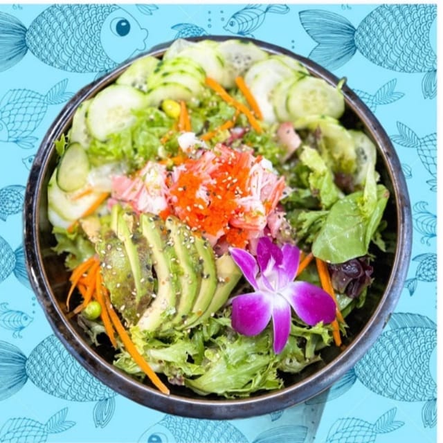 Sashimi Salad.