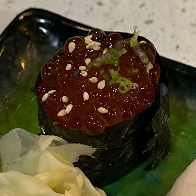 Ikura - Salmon Roe - Nigiri.