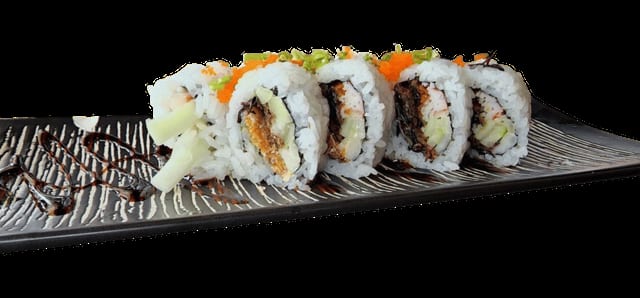 Salmon Skin Roll.